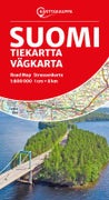 Suomi tiekartta Finland Road Map 1:800 000