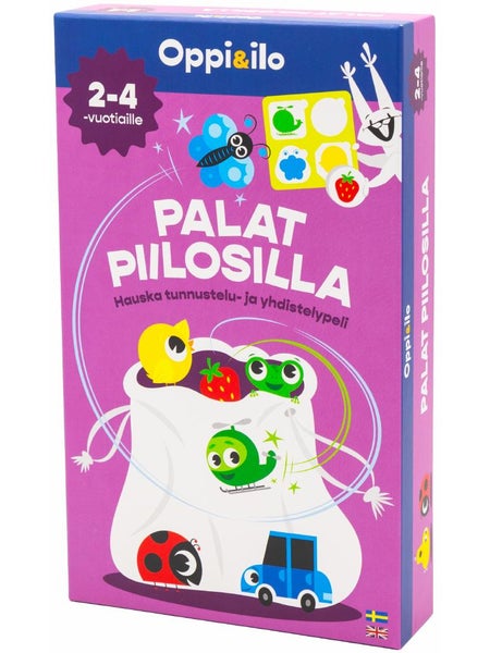 Palat piilosilla -peli 2-4 v