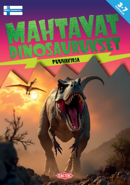 Tactic Mahtavat dinosaurukset puuhakirja