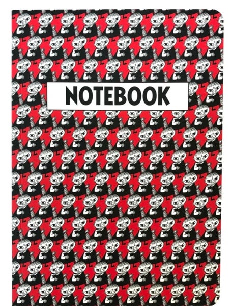 Moomin Pop Art muistikirja A5 punainen