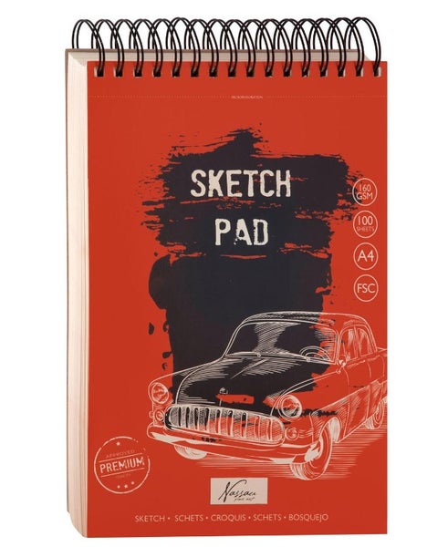 Nassau Fine Art luonnoslehti&ouml; A4 160 g 100 s